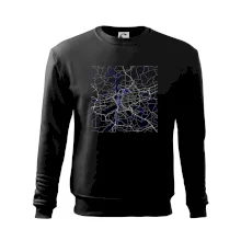 Praha - Mapa s vodními toky