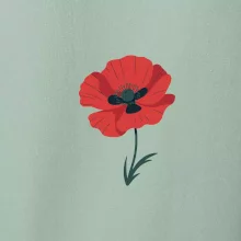 Vlčí mák kreslený velký