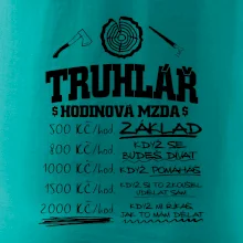 Hodinová mzda truhlář
