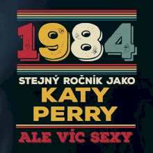 1984 stejný ročník jako Katy Perry