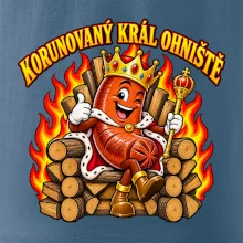 Korunovaný král ohniště