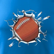 Americký fotbal míč v triku
