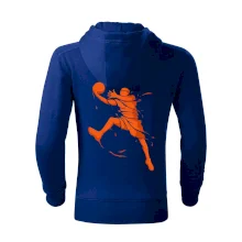 Basketball player splash