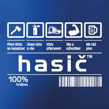 Čárový kód - Hasič