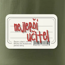 Nejlepší učitel sešit