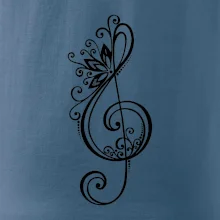 Houslový klíč kytky