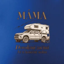 Máma dovolená začíná až si konečně sednu obytný pick-up