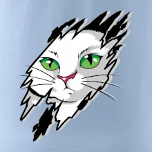 Kočka v roztrženém triku