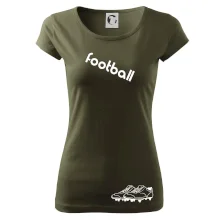 FOOTBALL nápis šikmo