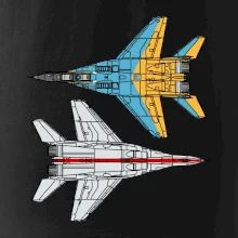 Mig 29 Fulcrum ze spoda a ze zhora
