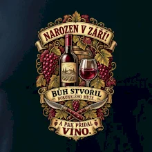 Narozen v září! Víno