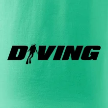 Diving nápis potápěč
