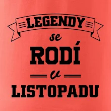 Legendy se rodí v listopadu