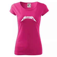 Autism rock nápis Autism rock nápis