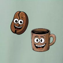 Parové triko - Hrnek a káva