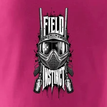 Černobílá maska field instinct paintball