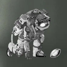 Americký fotbal astronaut