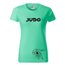 Judo nápis + postavy