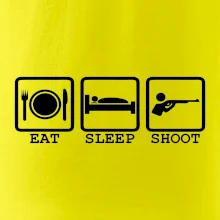 Eat sleep shot