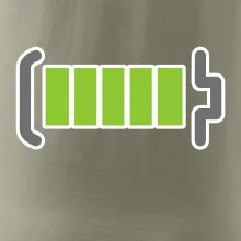 Rodinná trika - baterie táta - dítě