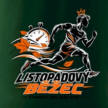 Listopadový běžec se stopkami a korunou