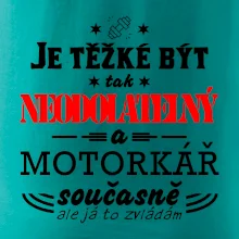 Je těžké být tak neodolatelný - motorkář