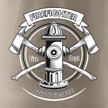 Firefighter logo Fire and rescue