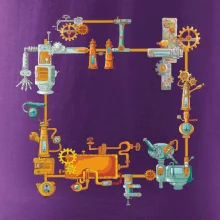 Steampunk barevná sestava