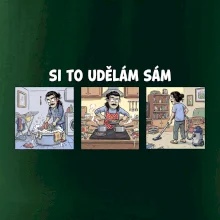 Si to udělám sám - dlouhé vlasy a knír