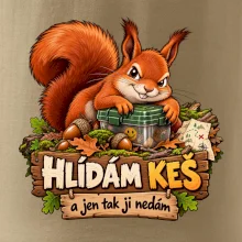 Hlídám keš veverka s pokladem