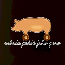 Nebudu jezdit jako prase
