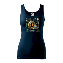 Bitcoin logo s grafy Bitcoin logo s grafy