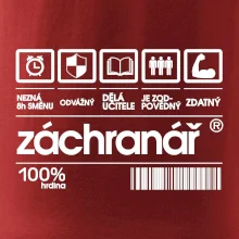 Čárový kód záchranář