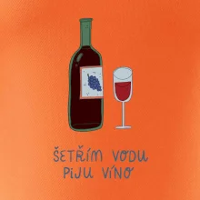 Šetřím vodu piju víno (studio-arte.cz)