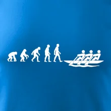 Evoluce veslování 3 lidi
