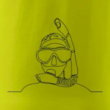 Potápěč jedním tahem