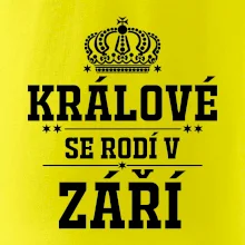 Králové se rodí v září