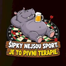 ŠIpky nejsou sport. Je to pivní terapie