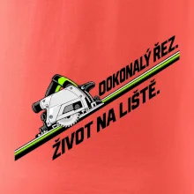 Dokonalý řez život na vodicí liště
