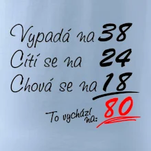 Vypadá, cítí se, chová se - 80 let