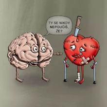 Mozek a srdce - poučení (Hana-creative)