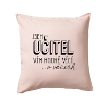 Jsem učitel, vím hodně věcí