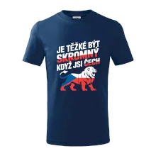 Lev - Je těžké být skromný když jsi čech