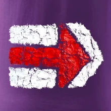 Párová turistická značka červená