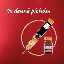 4x denně píchám Insulin