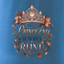 Princezny se rodí v říjnu - královská koruna
