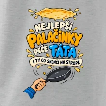 Nejlepší palačinky peče táta I ty co skončí na stropě