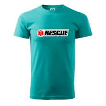 Záchranář rescue kříž červený Záchranář rescue kříž červený