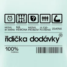 Čárový kód - řidička dodávky
