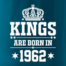 Kings are born in 1962